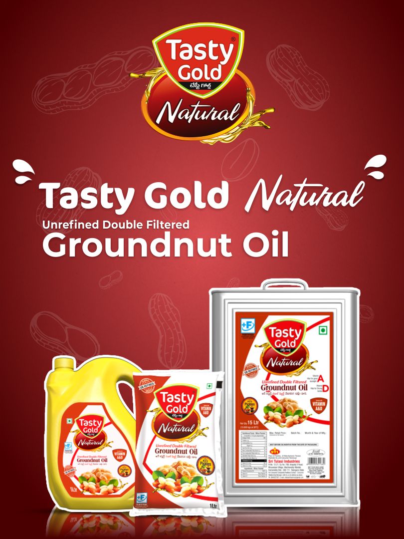 Tasty Gold Natural Groundnut Oil